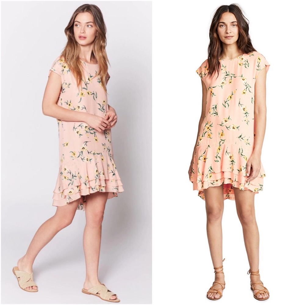 ⭐️HOST PIC⭐️ Joie Coreen Blush Sand silk dress